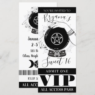 Carte Billet VIP pour la soirée de la voyante à la boule