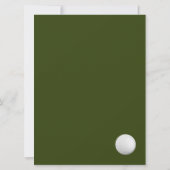 Carte Billet VIP pour une fête d'anniversaire sur le thè (Dos)