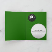 Carte Billiard Balls 33e anniversaire (Intérieur)