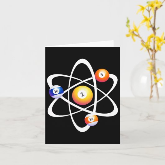 Carte Billiard Pool Table Jeux Sticks Snooker Pool Bill (Fleur jaune)