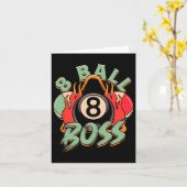 Carte Billiards Boss à 8 balles (Fleur jaune)