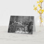 Carte Billiards familiaux 1891 (Fleur jaune)