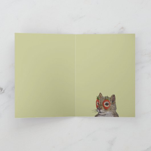 Carte Bing the squirrel card (Intérieur)