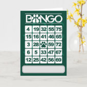 carte bingo (Fleur jaune)