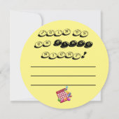 Carte BINGO avec boules BINGO (Dos)