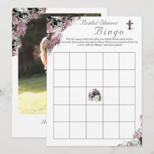 Carte Bingo Catholique Fête des mariées Jeu & Photo