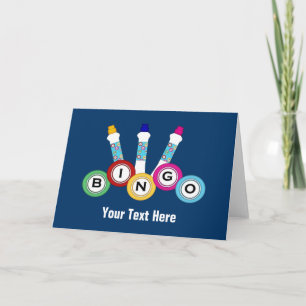 Carte Bingo-test (personnalisable)