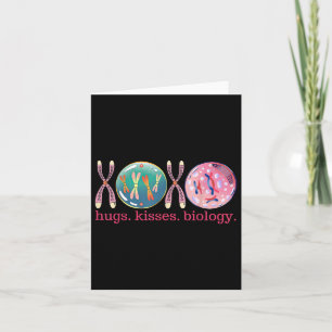Carte Biologie Valentines Jour Scientifique Biologie Sci