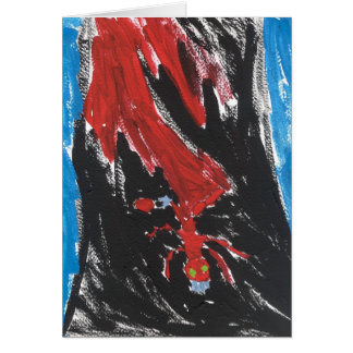 Carte bionique d'araignée de lave