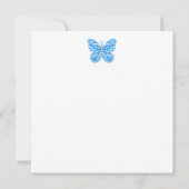 Carte Bird Flower and Gem March Birdcage Card (Dos)