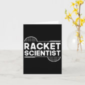 Carte Birdie Shuttle Racket Scientifique Badminton (Fleur jaune)