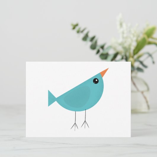 Carte Birdy (Debout devant)