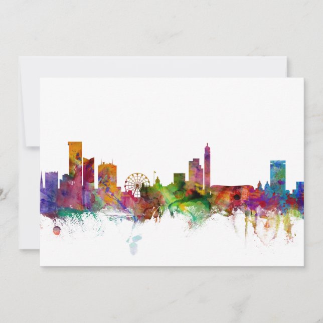 Carte Birmingham (Devant)