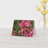 Carte Birthday (Fleur jaune)