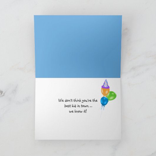 Carte Birthday (Intérieur)