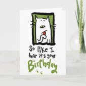 Carte Birthday 5 (Devant)