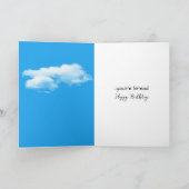 Carte Birthday Banana With Red Balloon (Intérieur)