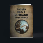 CARTE BIRTHDAY-BEST HUSBAND IN THE WORLD<br><div class="desc">WHAT BETTER WAY TO IMPRESS YOUR HUSBAND THAN LETTING HIM KNOW HE EST LA MEILLEURE CHOSE DE LA VILLE. SAME IMAGE WILL BE AVAILABLE FOR BIRTHDAYS ... .BROTHERS,  UNCLES,  SONS,  HUSBANDS,  POP POP ETC.</div>