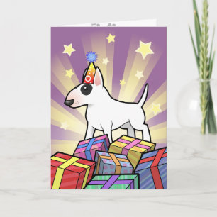 Carte Birthday Bull Terrier