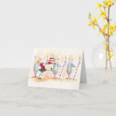 Carte Birthday cake (Fleur jaune)