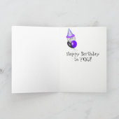 Carte Birthday candle (Intérieur)