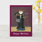 Carte Birthday Card (Fleur jaune)
