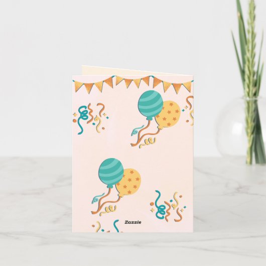 Carte birthday card (Dos)