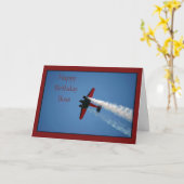 Carte Birthday Card (Fleur jaune)