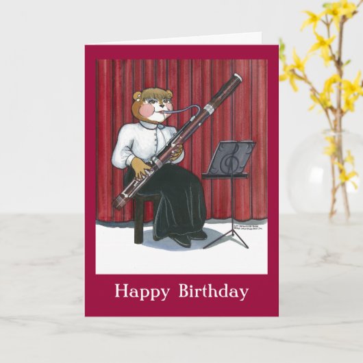 Carte Birthday Card (Fleur jaune)