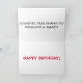 CARTE BIRTHDAY CARD (Intérieur)