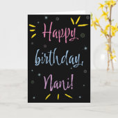 Carte Birthday Card (Fleur jaune)
