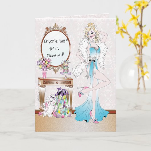 CARTE BIRTHDAY CARD (Fleur jaune)