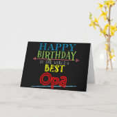 Carte Birthday Card (Fleur jaune)