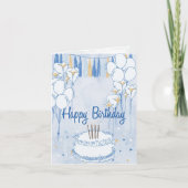 Carte birthday card (Devant)