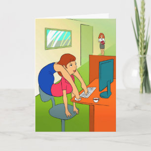 Carte Birthday Card for Yoga Lover - Yoga Feet