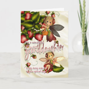 Carte Birthday Card - Great Granddaughter - Moonies Cuti