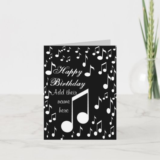 Carte Birthday_Card heureux (Devant)