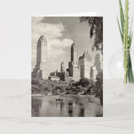 Carte Birthday Card, New York City, Central Park (Devant)