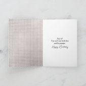 Carte Birthday Cat for Getting Older Humor (Intérieur)