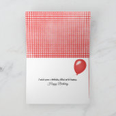 Carte Birthday Cherry Pie In a Retro Kitchen (Intérieur)