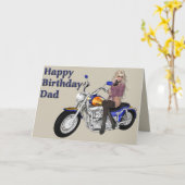 Carte birthday-dad01 (Fleur jaune)