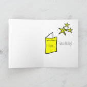 Carte Birthday Fairy vous souhaite un joyeux anniversair (Intérieur)