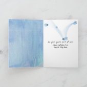 Carte Birthday for Step Mom in Watercolor  (Intérieur)