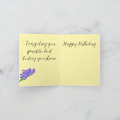 Carte Birthday G Card : Time To Shine . (Intérieur)