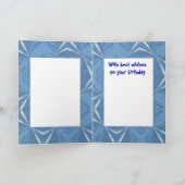 Carte Birthday Greetings (Intérieur)