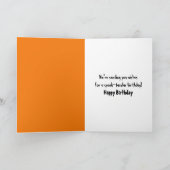 Carte Birthday Halloween Pineapple Jack-o-lanterns (Intérieur)