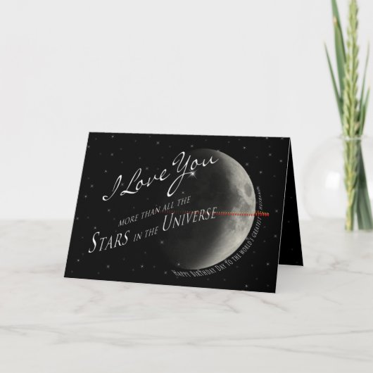Carte Birthday- HUSBAND- STARS/UNIVERS (Devant)