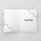 Carte Birthday Irish / English / Gordon / R&W Setter (Intérieur)