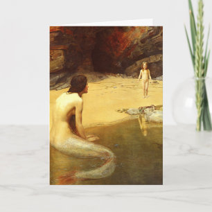Carte Birthday Mermaid and Child