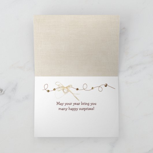 Carte Birthday Message (Intérieur)
